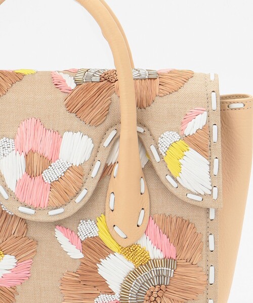 CARVING TRIBES（カービングトライブス）の「Maestra ME9（ハンドバッグ・レディース・ブラック/ベージュ・FREE）」の12枚目の写真