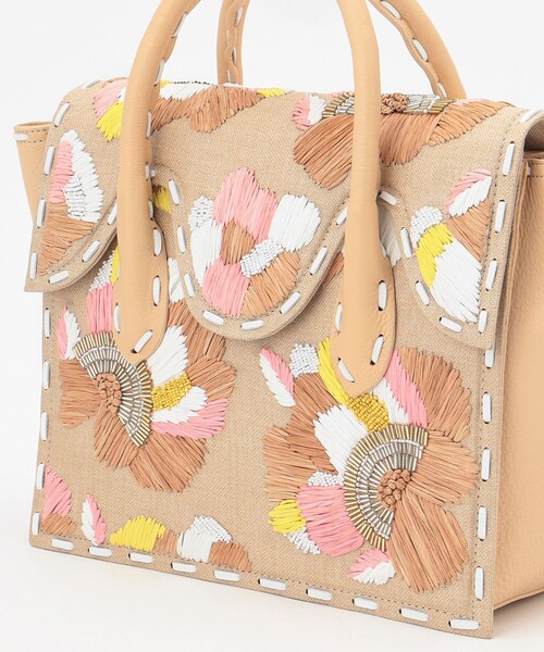 CARVING TRIBES（カービングトライブス）の「Maestra ME9（ハンドバッグ・レディース・ブラック/ベージュ・FREE）」の11枚目の写真