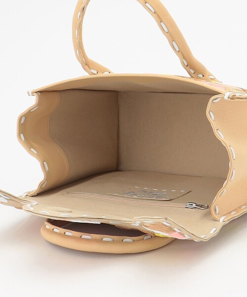 CARVING TRIBES（カービングトライブス）の「Maestra ME9（ハンドバッグ・レディース・ブラック/ベージュ・FREE）」の10枚目の写真