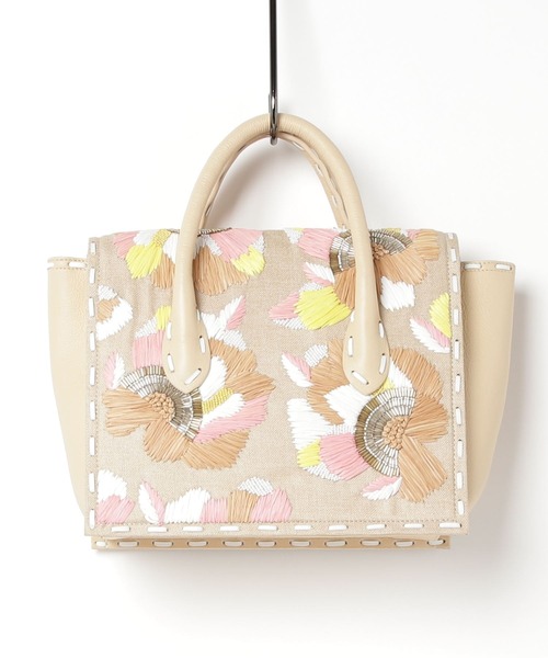 CARVING TRIBES（カービングトライブス）の「Maestra ME9（ハンドバッグ・レディース・ブラック/ベージュ・FREE）」の13枚目の写真