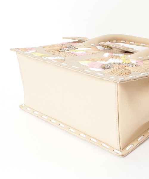 CARVING TRIBES（カービングトライブス）の「Maestra ME9（ハンドバッグ・レディース・ブラック/ベージュ・FREE）」の14枚目の写真