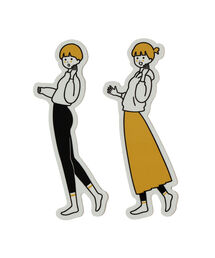 【にほんしゅき】日本盛 × BEAMS JAPAN / 別注 ステッカーセット