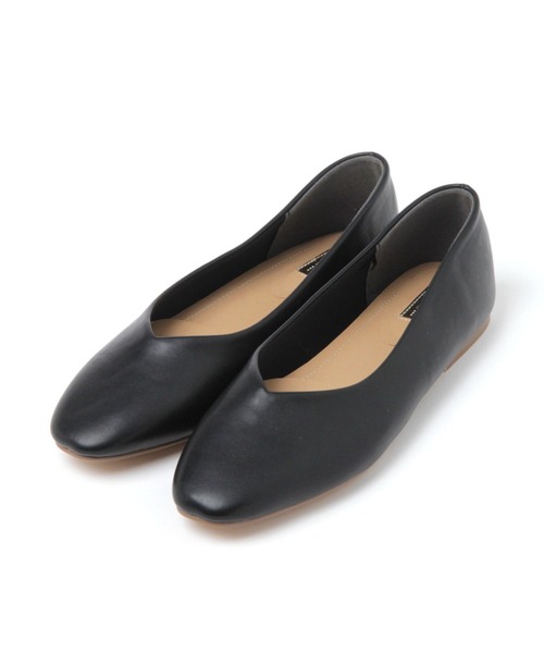 niko and...（ニコアンド）の「オリジナルカットポインテッドパンプス（パンプス・レディース・ブラック/アイボリー/ブルー・SMALL/MEDIUM/LARGE）」の2枚目の写真