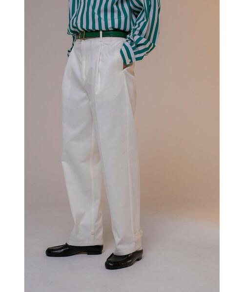 MONKEY TIME(モンキータイム)の「<monkey time> WPN 1P WD PT/パンツ(チノパンツ・メンズ・オフホワイト・S/M/L)」の7枚目の写真