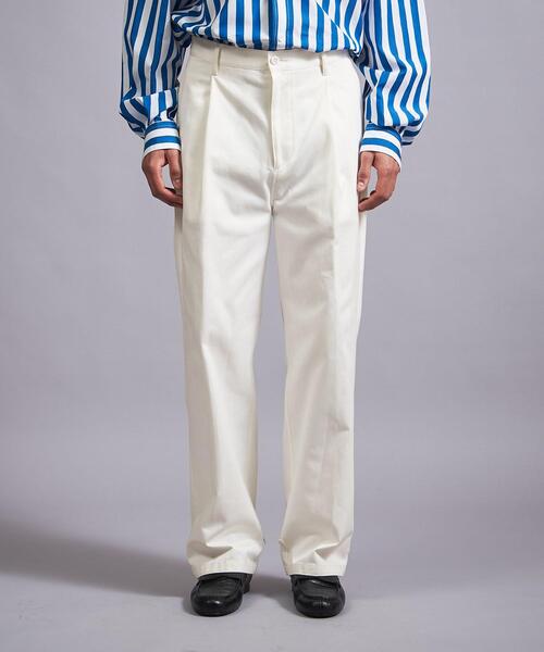 MONKEY TIME(モンキータイム)の「<monkey time> WPN 1P WD PT/パンツ(チノパンツ・メンズ・オフホワイト・S/M/L)」の12枚目の写真