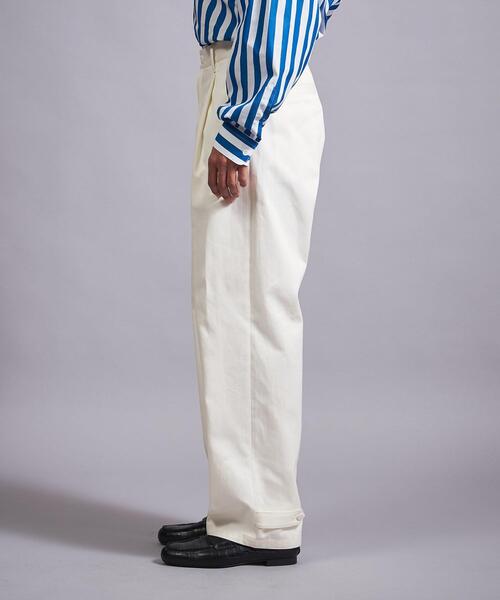 MONKEY TIME(モンキータイム)の「<monkey time> WPN 1P WD PT/パンツ(チノパンツ・メンズ・オフホワイト・S/M/L)」の13枚目の写真