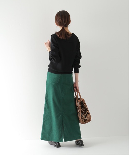 Simplicite(サンプリシテ)の「ホソコールスカート◆(スカート・レディース・ライトグレー/グリーン/ブラック系その他・SMALL/MEDIUM)」の10枚目の写真