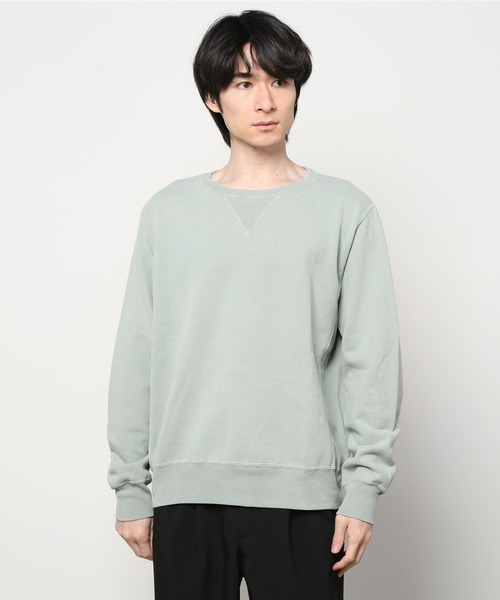 REMI RELIEF(レミレリーフ)の「REMI RELIEF(レミレリーフ) SP加工裏毛クルースウェット /RN6001SDI(スウェット・メンズ・ヘザーグレー/オフホワイト/ブラック/グリーン・MEDIUM/LARGE/X-LARGE)」の21枚目の写真