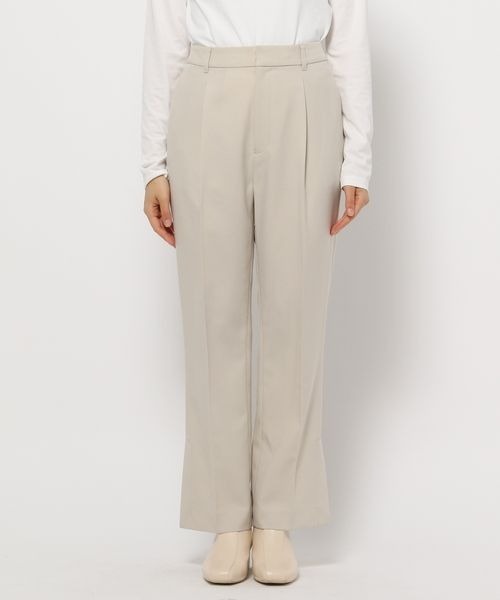 LOWRYS FARM（ローリーズファーム）の「ＬＡＮＡＴＥＣキノウスリットパンツ　257848（その他パンツ・レディース・アイボリー/ブラウン/ベージュ系その他/グリーン系その他・MEDIUM/LARGE）」の10枚目の写真