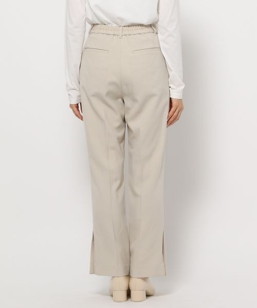 LOWRYS FARM（ローリーズファーム）の「ＬＡＮＡＴＥＣキノウスリットパンツ　257848（その他パンツ・レディース・アイボリー/ブラウン/ベージュ系その他/グリーン系その他・MEDIUM/LARGE）」の12枚目の写真