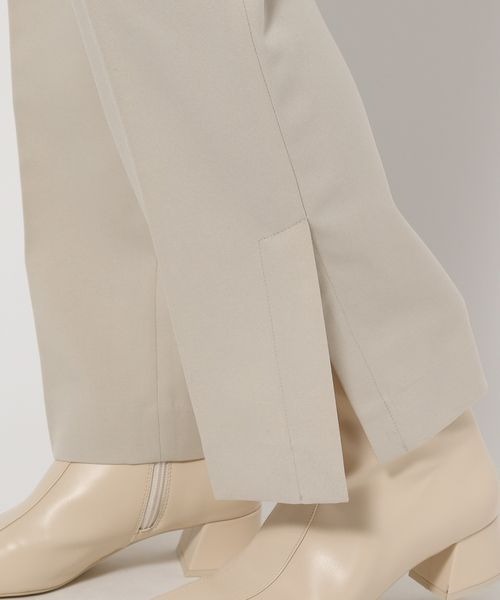 LOWRYS FARM（ローリーズファーム）の「ＬＡＮＡＴＥＣキノウスリットパンツ　257848（その他パンツ・レディース・アイボリー/ブラウン/ベージュ系その他/グリーン系その他・MEDIUM/LARGE）」の15枚目の写真