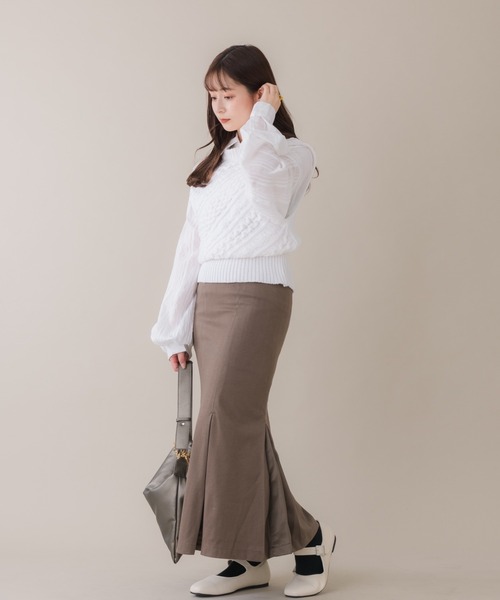 NEUNA（ヌナ）の「【4way】【普段使いにもオケージョンにも◎】ゴールドチェーン/ヴィーガンレザーショルダーバッグ（ショルダーバッグ・レディース・ホワイト/ブラック/シルバー・FREE）」の9枚目の写真