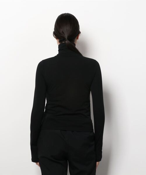 Figments（フィグメンツ）の「ハイネックカットソー（Tシャツ/カットソー・レディース・ホワイト/ブラック・FREE）」の12枚目の写真