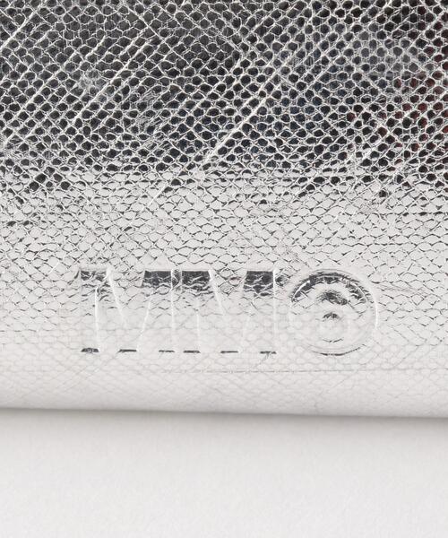 MM6 Maison Margiela＞チェーン ウォレット シルバー Ψ 【公式通販】