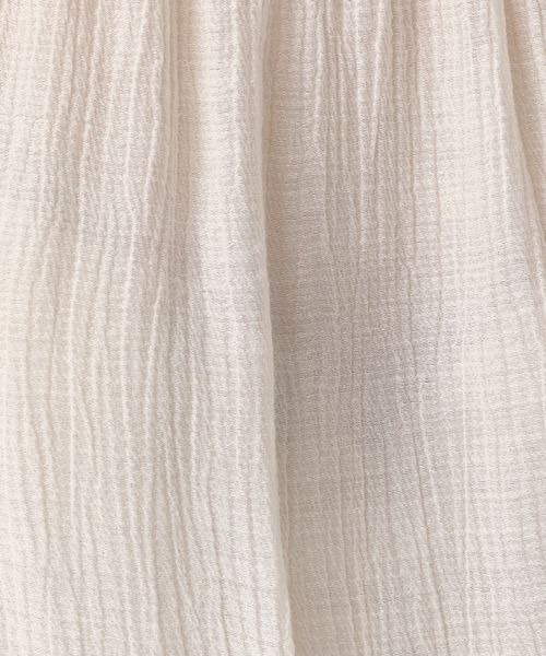 ✿様 LOWRYS FARM（ローリーズファーム）の「プリーツスクエアブラウスLS