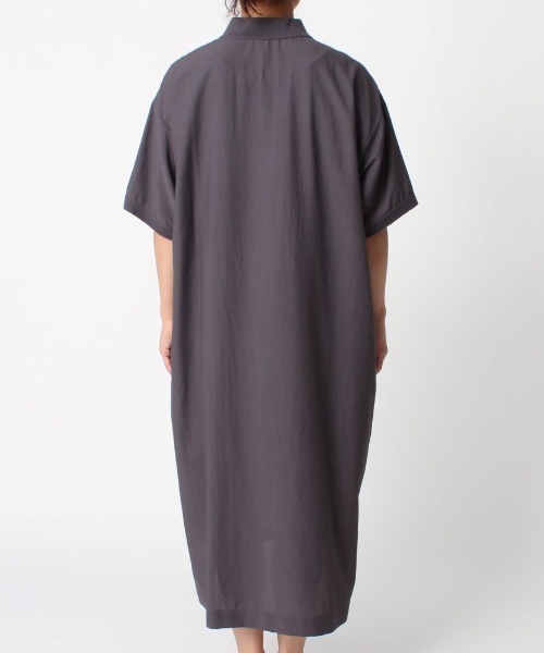 GYMPHLEX(ジムフレックス)の「GYMPHLEX/ジムフレックス ウーブンポロドレス WOVEN POLO DORESS #GY-G0028 PEB(ワンピース・レディース・ベージュ/ネイビー/グレー・14)」の21枚目の写真