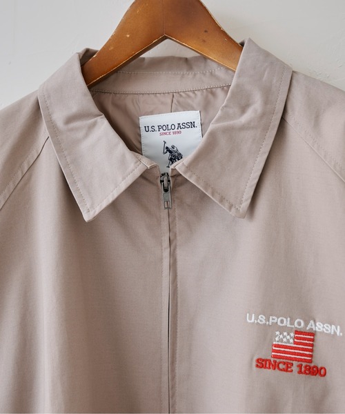 U.S. POLO ASSN.(ユーエスポロアッスン)の「1ポイント刺繍スウィングトップ(ブルゾン・メンズ・グリーン/ベージュ/ブラック・MEDIUM/LARGE/X-LARGE)」の13枚目の写真