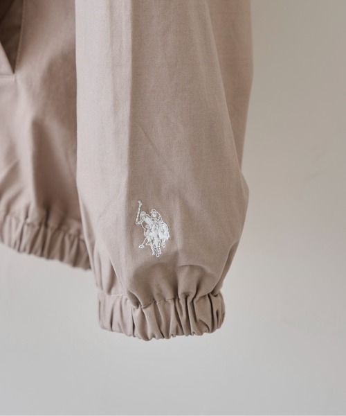 U.S. POLO ASSN.(ユーエスポロアッスン)の「1ポイント刺繍スウィングトップ(ブルゾン・メンズ・グリーン/ベージュ/ブラック・MEDIUM/LARGE/X-LARGE)」の4枚目の写真