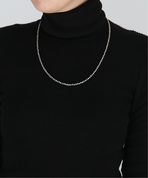 FRAMeWORK（フレームワーク）の「【ERICKA NICOLAS BEGAY】4mm ボールチェーンネックレス60（ネックレス・レディース・シルバー・FREE）」の6枚目の写真
