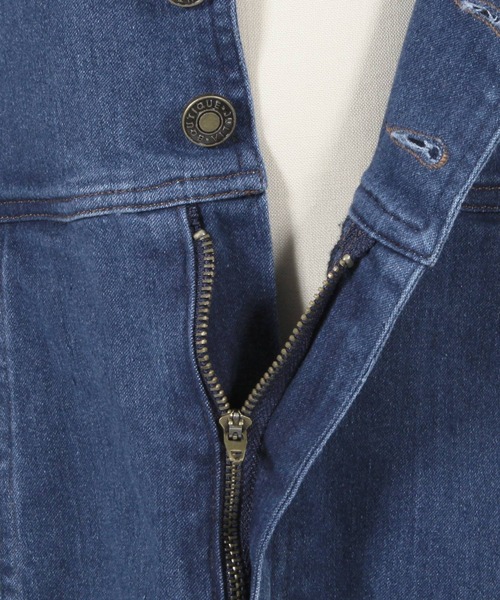 Julia Boutique(ジュリアブティック)の「フロントスリットマーメイドデニムワンピース/22014(ワンピース・レディース・ネイビー・ONE)」の12枚目の写真