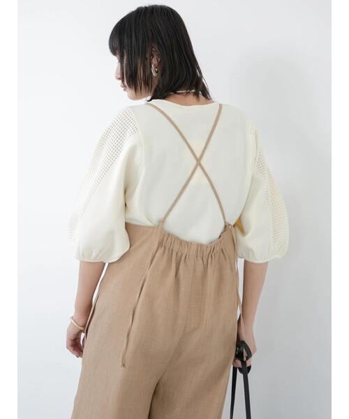 Green　Parks（グリーンパークス）の「・furry rate かる~いニットプルオーバー（ニット/セーター・レディース・ブラック/オフホワイト/イエロー/グリーン・FREE）」の16枚目の写真