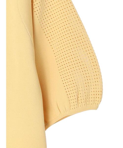 Green　Parks（グリーンパークス）の「・furry rate かる~いニットプルオーバー（ニット/セーター・レディース・ブラック/オフホワイト/イエロー/グリーン・FREE）」の12枚目の写真