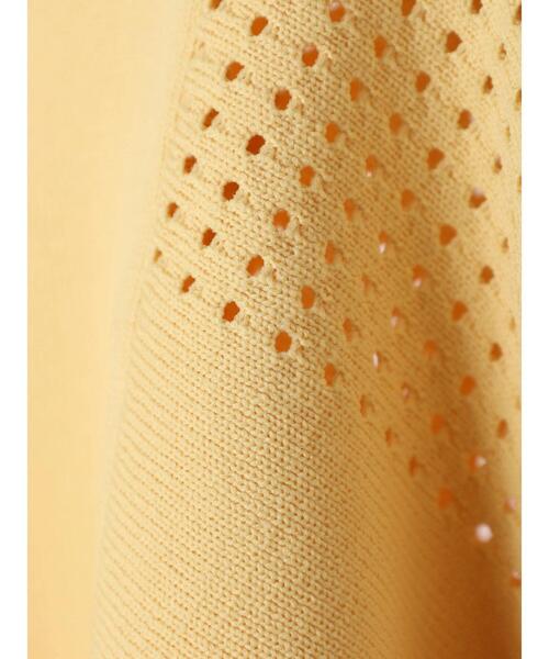 Green　Parks（グリーンパークス）の「・furry rate かる~いニットプルオーバー（ニット/セーター・レディース・ブラック/オフホワイト/イエロー/グリーン・FREE）」の9枚目の写真