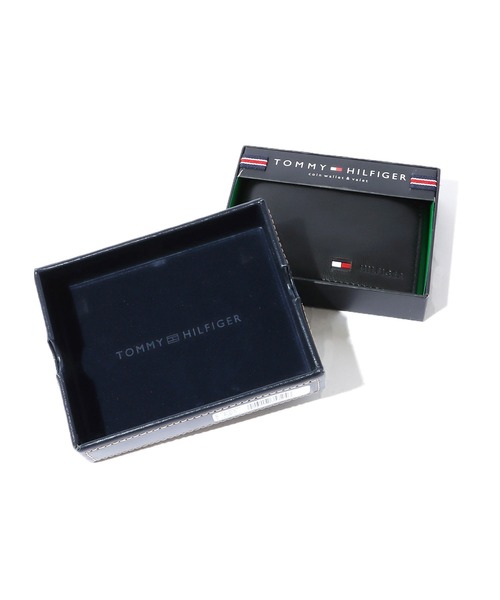 TOMMY HILFIGER(トミーヒルフィガー)の「Tommy Hilfiger/トミーヒルフィガー Passcase coin wallet 財布(財布・メンズ・ブラック・FREE)」の7枚目の写真