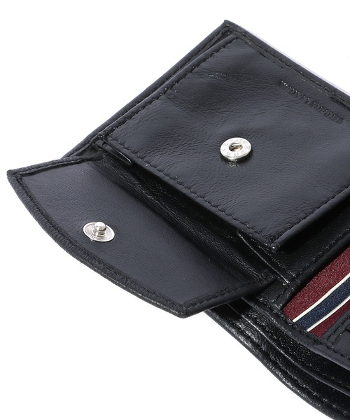 TOMMY HILFIGER(トミーヒルフィガー)の「Tommy Hilfiger/トミーヒルフィガー Passcase coin wallet 財布(財布・メンズ・ブラック・FREE)」の6枚目の写真