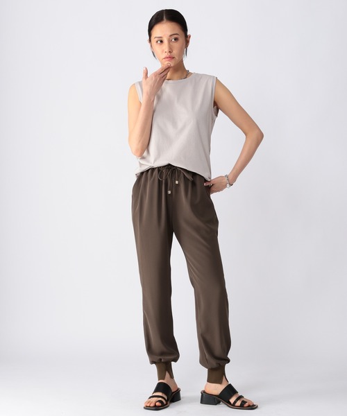 BARNYARDSTORM（バンヤードストーム）の「BARNYARDSTORM / 【WEB限定サイズL】ドライタッチタンク（Tシャツ/カットソー・レディース・グレイッシュベージュ/ブラウン/ブラック/ホワイト・0/2/1）」の20枚目の写真