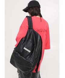 PUレザーコーティングバックパック BB2008 【MASONPRINCE】