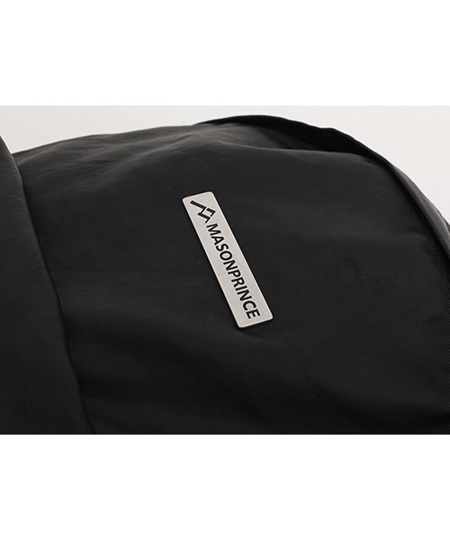 MASONPRINCE（メイソンプリンス）の「PUレザーコーティングバックパック BB2008 【MASONPRINCE】（バックパック/リュック・メンズ・ブラック・FREE）」の20枚目の写真