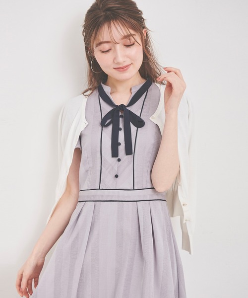 LAISSE PASSE（レッセパッセ）の「カラミストライプワンピース