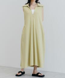 CITEN | ＜CITEN（シテン）＞ビッグカラースキッパーマキシワンピース(ワンピース)