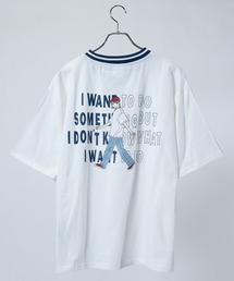 【1】〔Red Cap Girl/レッドキャップガール〕天竺 RCGラインリブ リンガーTシャツ