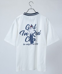 Red Cap Girl | 【a-r】〔Red Cap Girl/レッドキャップガール〕天竺 RCGラインリブ リンガーTシャツ(Tシャツ/カットソー)