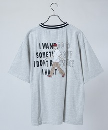 【1】〔Red Cap Girl/レッドキャップガール〕天竺 RCGラインリブ リンガーTシャツ