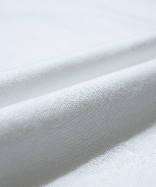 Red Cap Girl（レッドキャプガール）の「【a-r】〔Red Cap Girl/レッドキャップガール〕天竺 RCGラインリブ リンガーTシャツ（Tシャツ/カットソー・メンズ・サックスブルー/ホワイト/グリーン/ブルー/ホワイト系その他/アッシュグレー/ブラック/ブルー系1/ホワイト系1/ブラック系1/グレー系1・MEDIUM/LARGE/X-LARGE）」の17枚目の写真