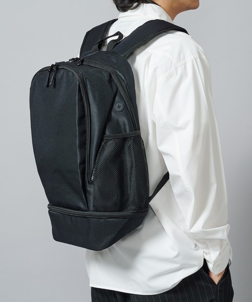 FORECAST(フォーキャスト)の「【FORECAST】アクティブバックパック20L リュックサック デイパック 通勤・通学 旅行 ジム アウトドア キャンプ 15inch以下PC収納可シューズ収納付き 9120(バックパック/リュック・メンズ・ブラック/グレー・FREE)」の19枚目の写真