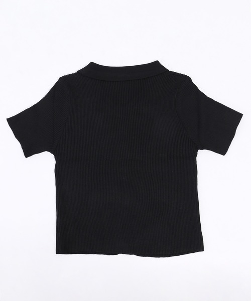 WC(ダブル シー)の「カラー半袖ポロ(Tシャツ/カットソー・レディース・ホワイト/ライトパープル/ブラック/グリーン/ピンク・FREE)」の21枚目の写真