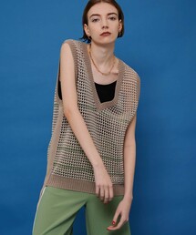 CITY TOKYO | WASHIシアーニットトップス(ニット/セーター)