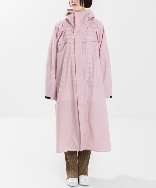 URBAN RESEARCH(アーバンリサーチ)の「『WEB限定』w.p.c レインバイシクルスリーブポンチョ(ポンチョ・レディース・ベージュ/ピンク/グリーン・FREE)」の16枚目の写真
