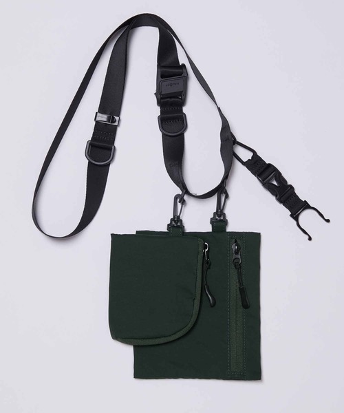 ADAM ET ROPE'(アダムエロペ)の「【TOOLIGHT】マルチベルトバッグ(ボディバッグ/ウエストポーチ・メンズ・カーキ/ダークブラウン/ブラック・FREE)」の3枚目の写真