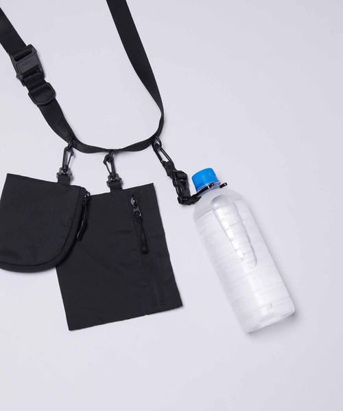 ADAM ET ROPE'(アダムエロペ)の「【TOOLIGHT】マルチベルトバッグ(ボディバッグ/ウエストポーチ・メンズ・カーキ/ダークブラウン/ブラック・FREE)」の10枚目の写真