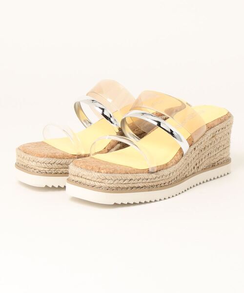 grandfleur（グランドフルール）の「【grandfleur】 ジュートウェッジソールサンダル（サンダル・レディース・ブラック/ブラウン/ホワイト/パープル/イエロー・L/M/LL/S）」の5枚目の写真