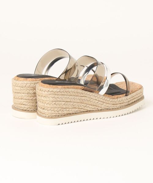 grandfleur（グランドフルール）の「【grandfleur】 ジュートウェッジソールサンダル（サンダル・レディース・ブラック/ブラウン/ホワイト/パープル/イエロー・L/M/LL/S）」の6枚目の写真