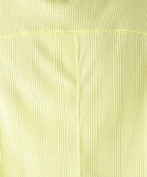 niko and...（ニコアンド）の「リブコンビワッフルプルオーバー（Tシャツ/カットソー・レディース・パープル/オフホワイト/イエロー/グリーン・MEDIUM/LARGE）」の7枚目の写真