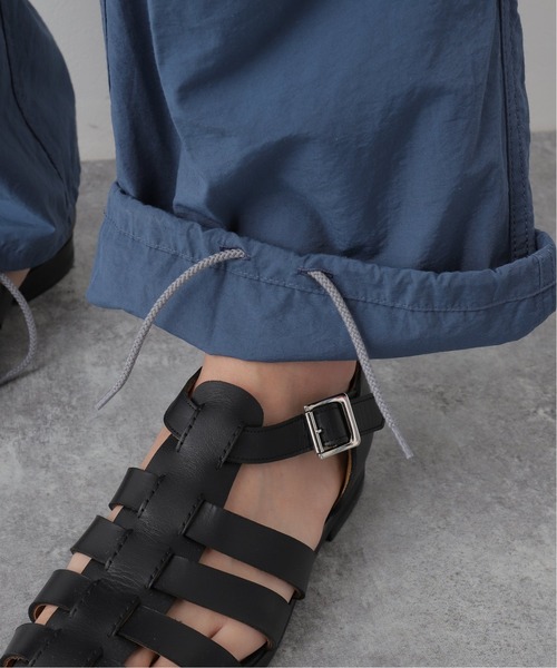 EDIFICE LA BOUCLE（エディフィスラブークル）の「【LA BOUCLE / ラブークル】HUGEASY ナイロン/コットン スノーパンツ（その他パンツ・メンズ・ライトグレー/ブルー/グリーン・1/2）」の7枚目の写真