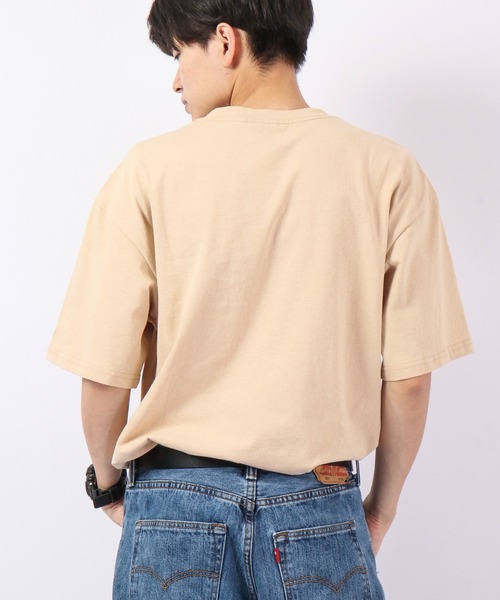 FUNALIVE(ファンアライブ)の「Sunsweet NOT BRANDロゴ半袖Tシャツ(Tシャツ/カットソー・メンズ・ネイビー/ベージュ・M/L)」の10枚目の写真