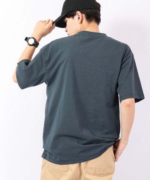 FUNALIVE(ファンアライブ)の「Sunsweet NOT BRANDロゴ半袖Tシャツ(Tシャツ/カットソー・メンズ・ネイビー/ベージュ・M/L)」の17枚目の写真